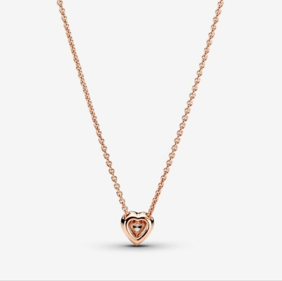 Pandora Sparkling Heart Collier Necklace - Picture 9 of 10